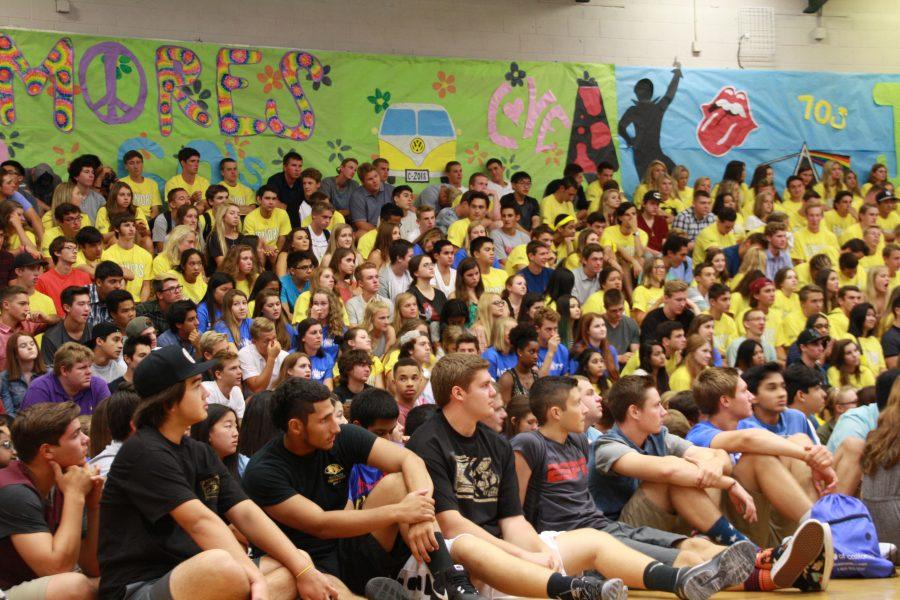 Seniors start the year with an energetic rally, but when times goes on towards college letters emotions ranging from frustration to relief are rising.