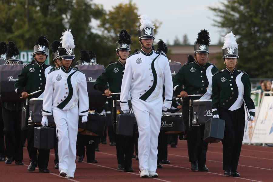 A chance to meet Chance: Drummer, Chance Vano performs during Homecoming