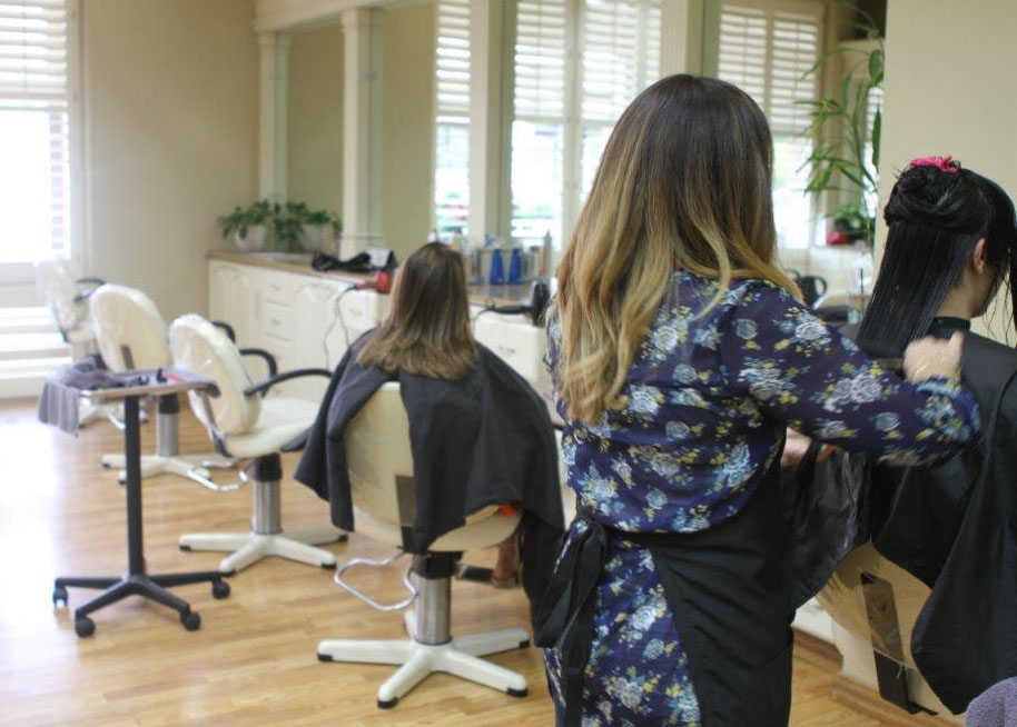 With barber shops and hair salons closed, hair dyeing and cutting seems to be a popular activity for those stuck at home. 