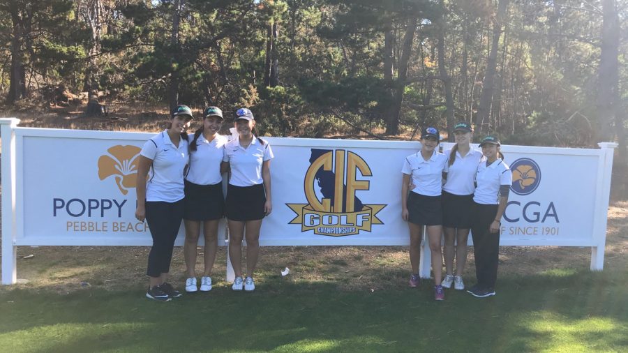 Girls golf makes history