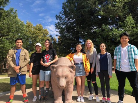 Seven Granite Bay High students have been named semifinalists in the National Merit Scholarship competition. They are, left to right, Aditya Mishra, Yena Jang, Joshua Tateishi, Vivian Xia, Emily Hansen, Julie Lynch and Andrew Yung. 