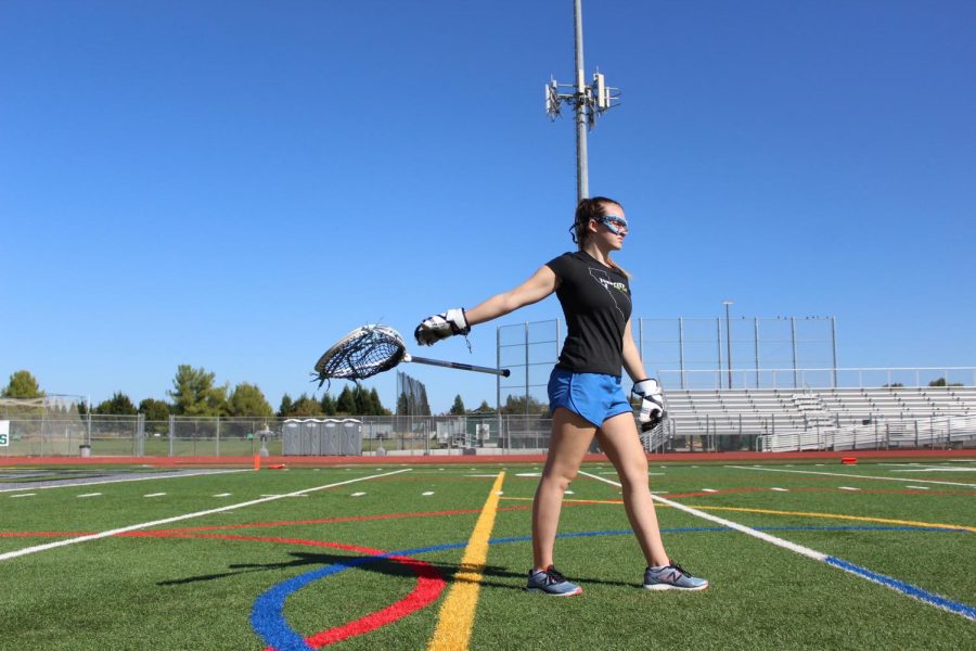 Lacrosse, a popular sport at Granite Bay High School, is demanding with its games and busy schedule as all sports are. 