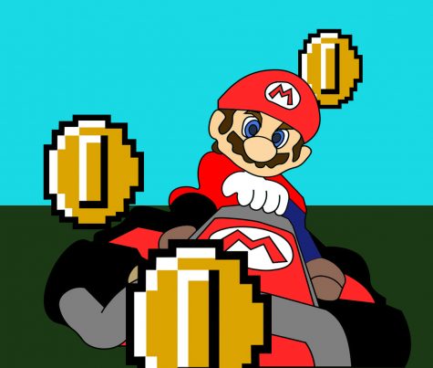 MarioKart on the app store graces the phones of many students on campus.