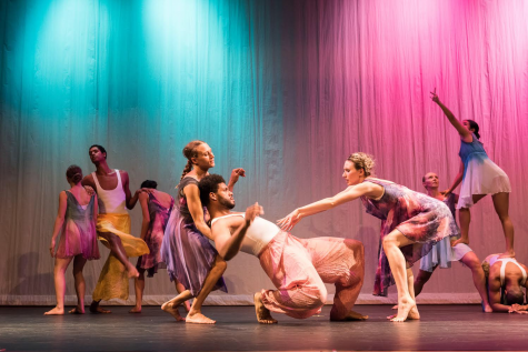 The Chadash Dance Company rehearses for their upcoming dance show.