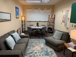 Normally, students would be able to access the comfortable GBHS Wellness Center.  In quarantine, however, the resource has had to become virtual.