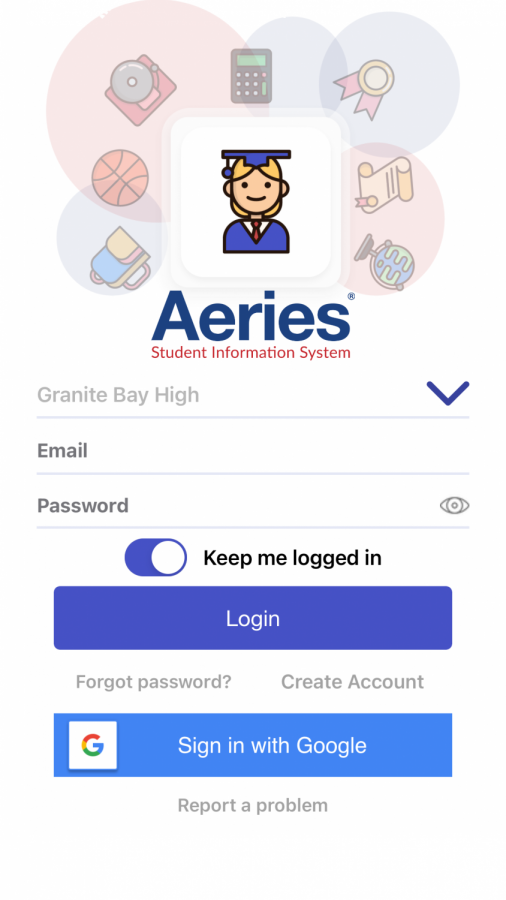 The Aeries grade app, shown above, is a common place for students to check their grades. Due to this years unusual learning circumstances, some are noticing a difference in their academic performance. 