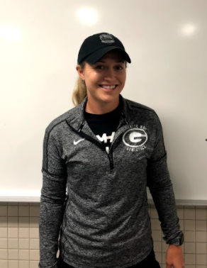 Julie Ford, a new teacher at GBHS, is a Physical Education teacher, teaching three periods of PE 9, with over 10 years of experience instructing high school PE. 