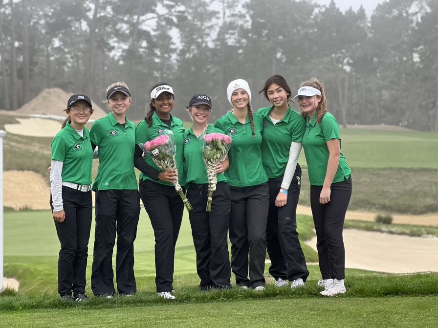 The girls golf team wins the CIF State championships and sets a new scoring record.