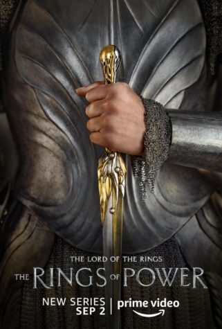 One of the 24 poster variations for Amazon Primes new series The Lord of the Rings: The Rings of Power