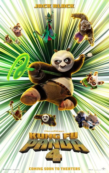 Kung Fu Panda 4s poster, announced by Dreamworks in August of 2022.