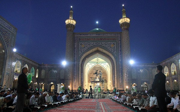 Ramadan Quran Reading, Goharshad Mosque, Mashhad
(Creative Commons)