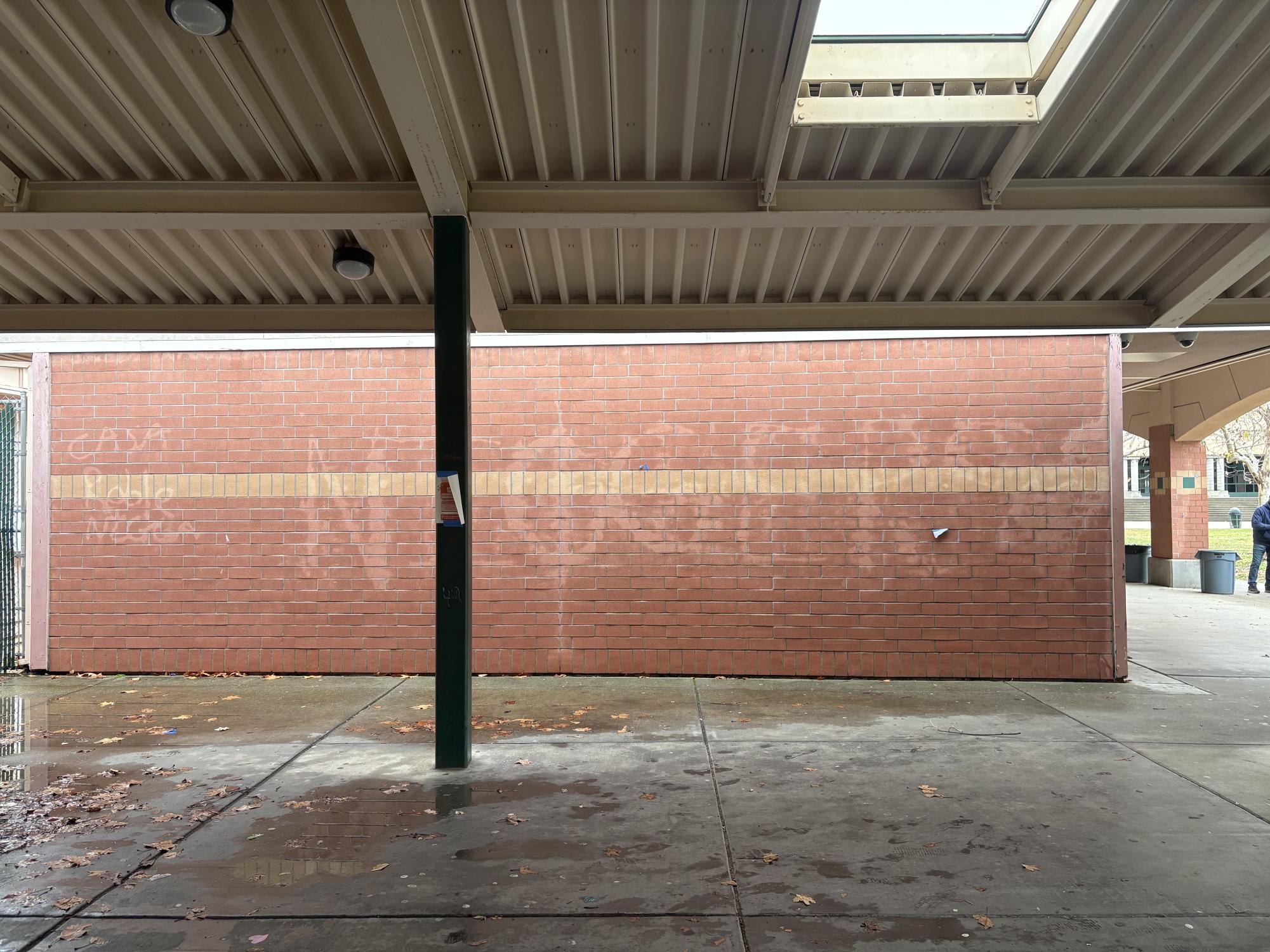 GBHS paints over reappearing racist vandalism