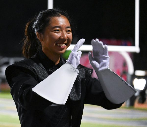 Rhythms of Homecoming: The Band and Color Guard in Action