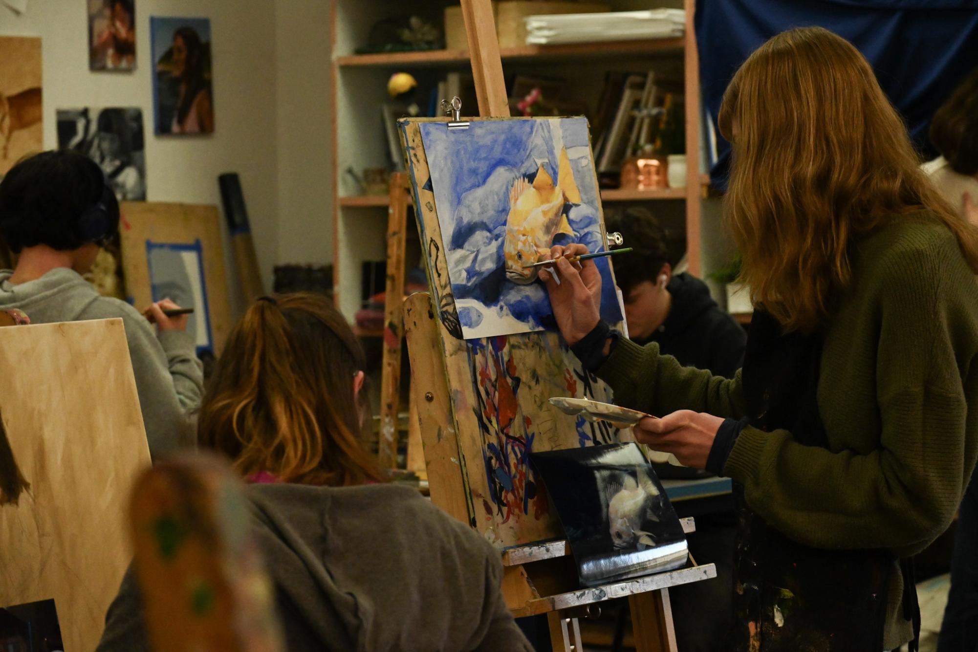 Behind the painting: AP Art, IB Art and more