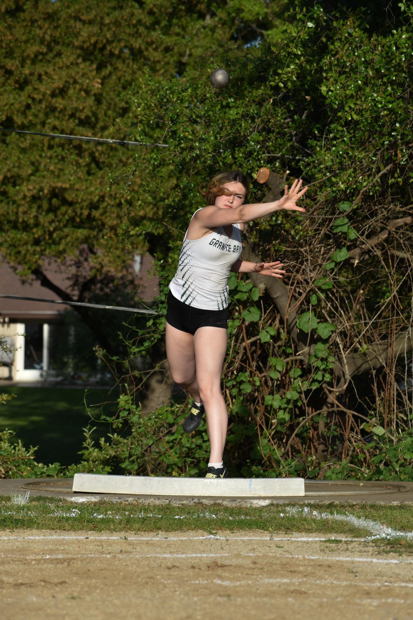 100m run, shot put and hurdles at the SFL Meet Three