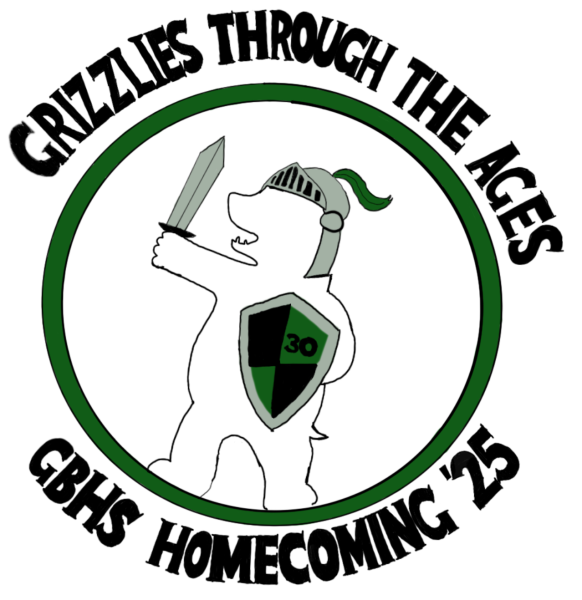 2025 GBHS Homecoming Logo; Designed by Zion Tidiane, digitalization by Zion Tidiane and Cori Ferrera 
